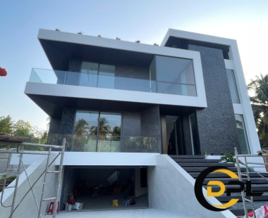 Thi Công Nhôm Kính Trọn Gói Cho Biệt Thự Hiện Đại Tại Bến Tre, Vĩnh Long và khu vực lân cận