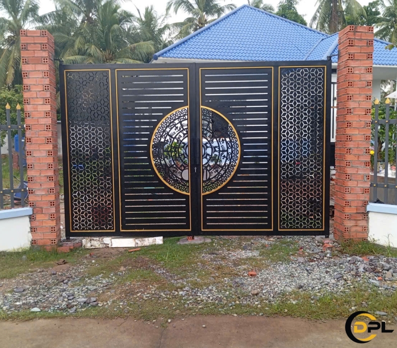 Thi Công Cửa Cổng Hàng Rào sắt nghệ thuật, sắt CNC