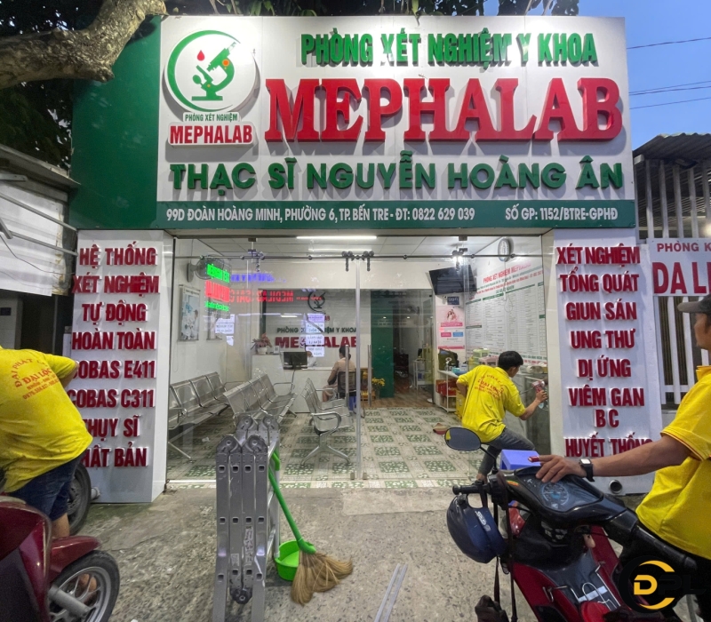 Thi Công Cửa Kính Phòng Khám Tại Bến Tre Vĩnh Long