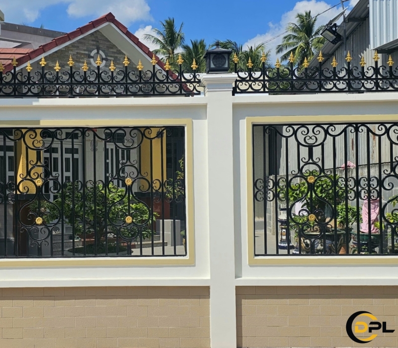 THI CÔNG CỬA CỔNG SẮT NGHỆ THUẬT BẾN TRE